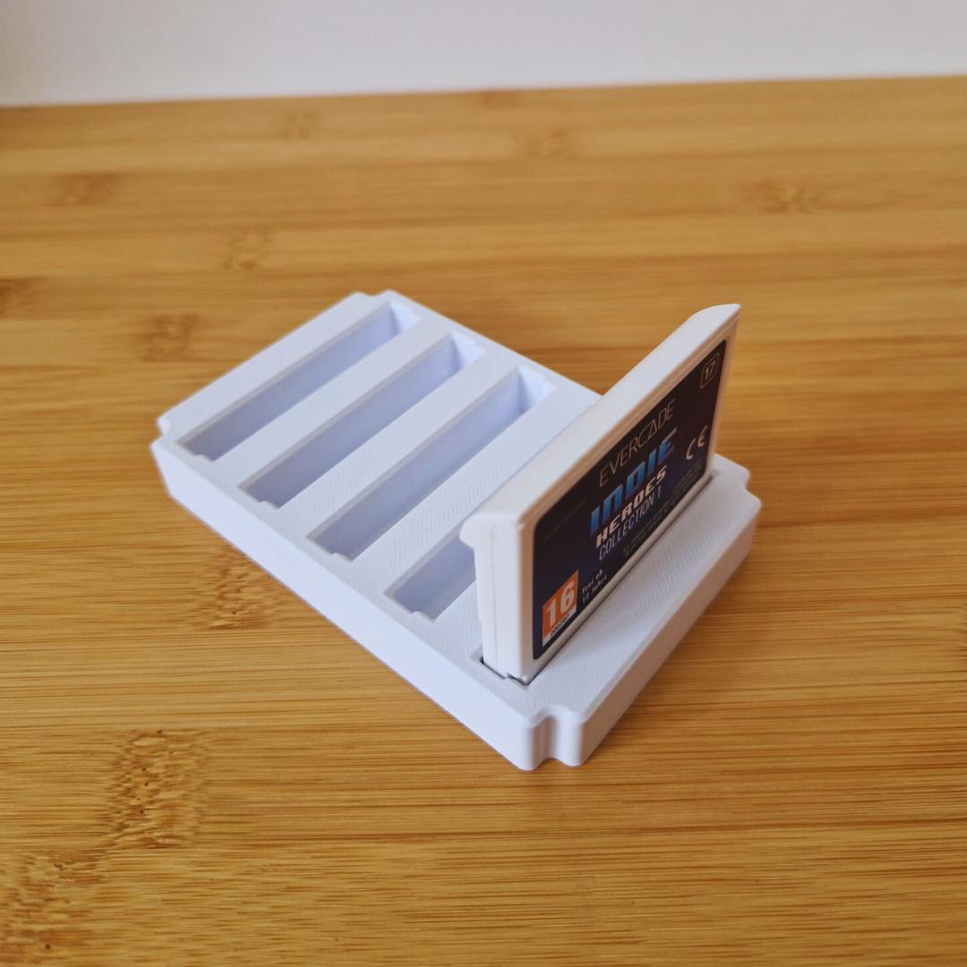 Evercade EXP Cartridge Storage Case (Holds Up to 5 Games)