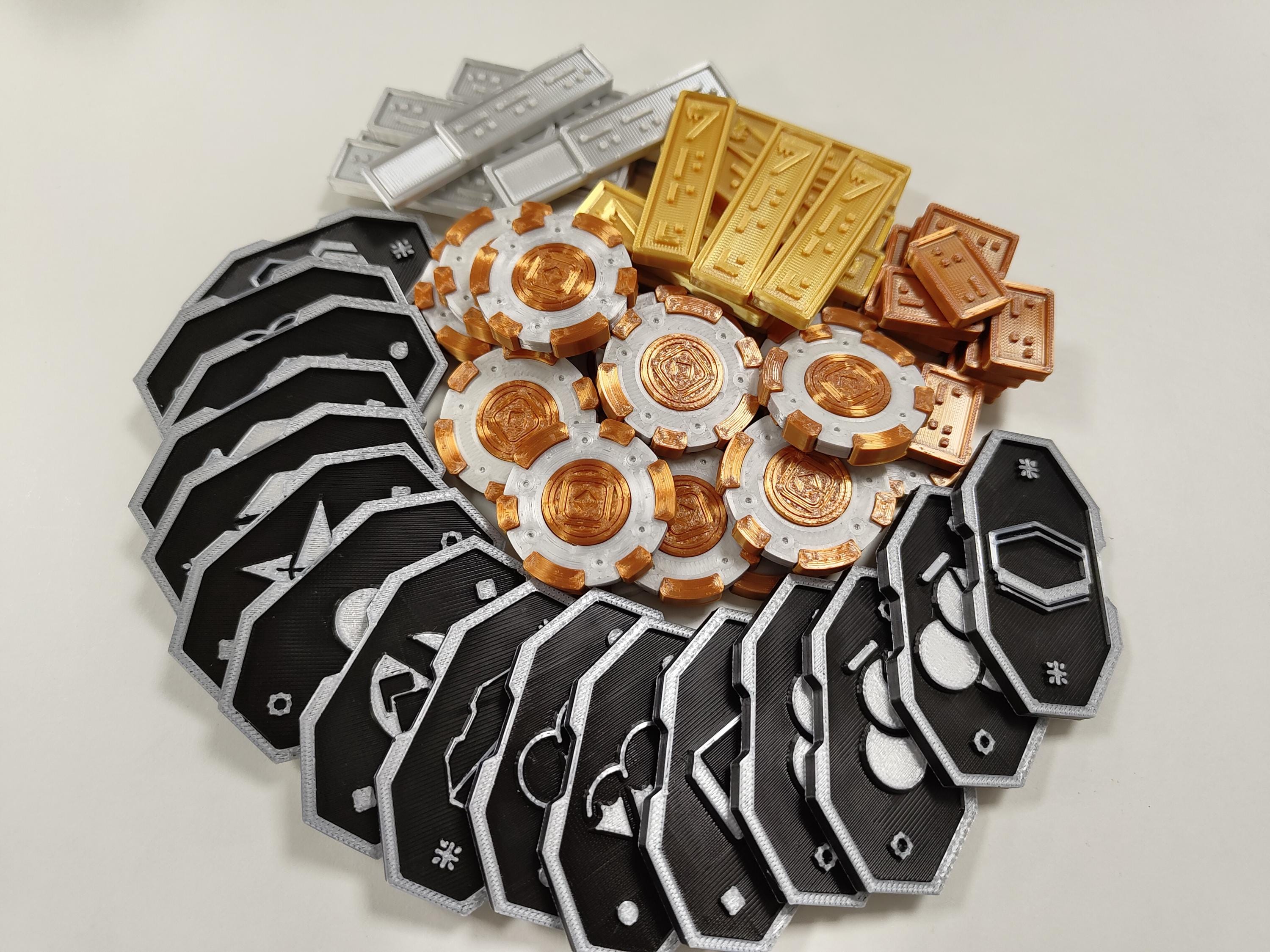 Kessel Sabacc Game Bundles – Star Wars Outlaws Inspired (Set of 32+)