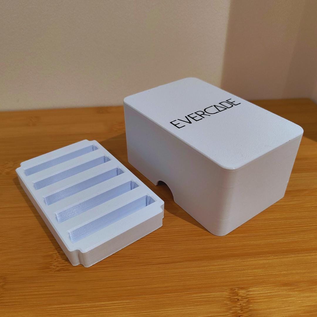 Evercade EXP Cartridge Storage Case (Holds Up to 5 Games)