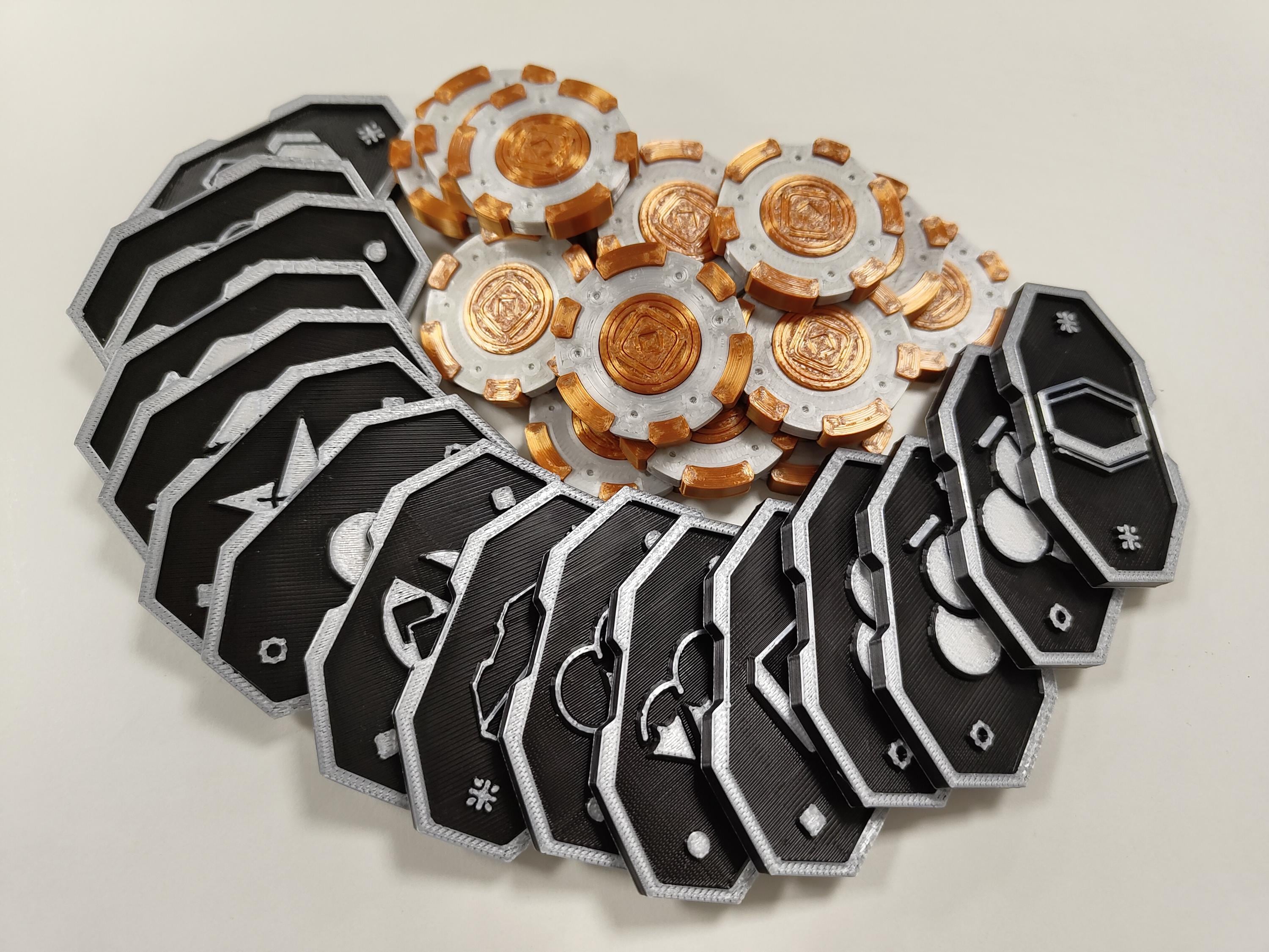 Kessel Sabacc Game Bundles – Star Wars Outlaws Inspired (Set of 32+)