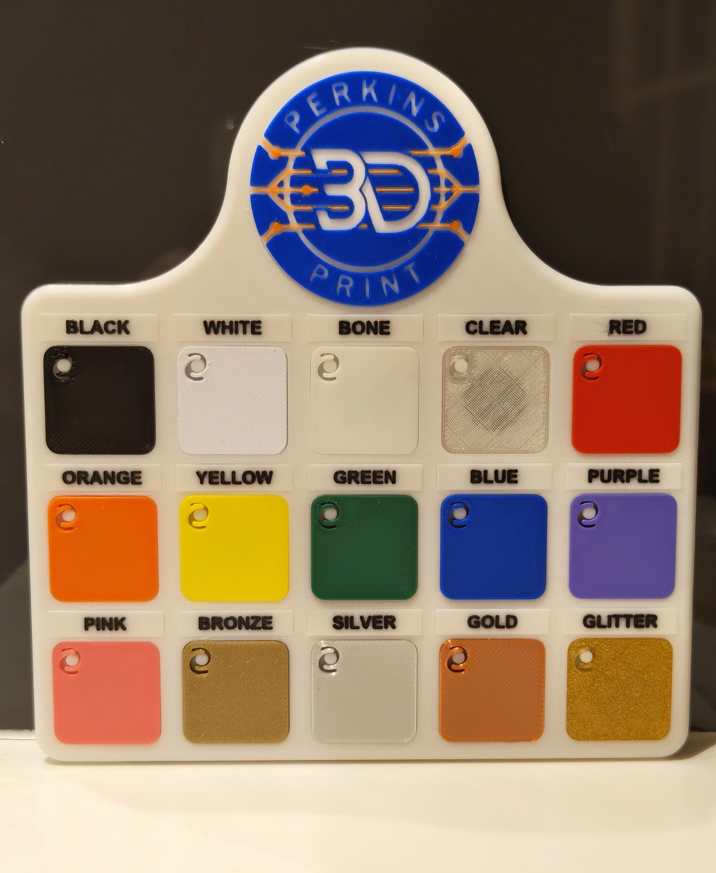 Dog Grooming Clipper Blade Organizer with Personalized Lid - Holds Up to 10 Wide Blades