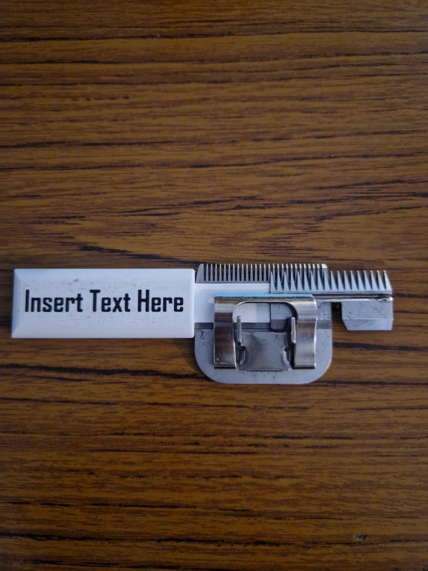 Grooming Blade Push – Easily Remove Clipper Blades | Personalized Handle