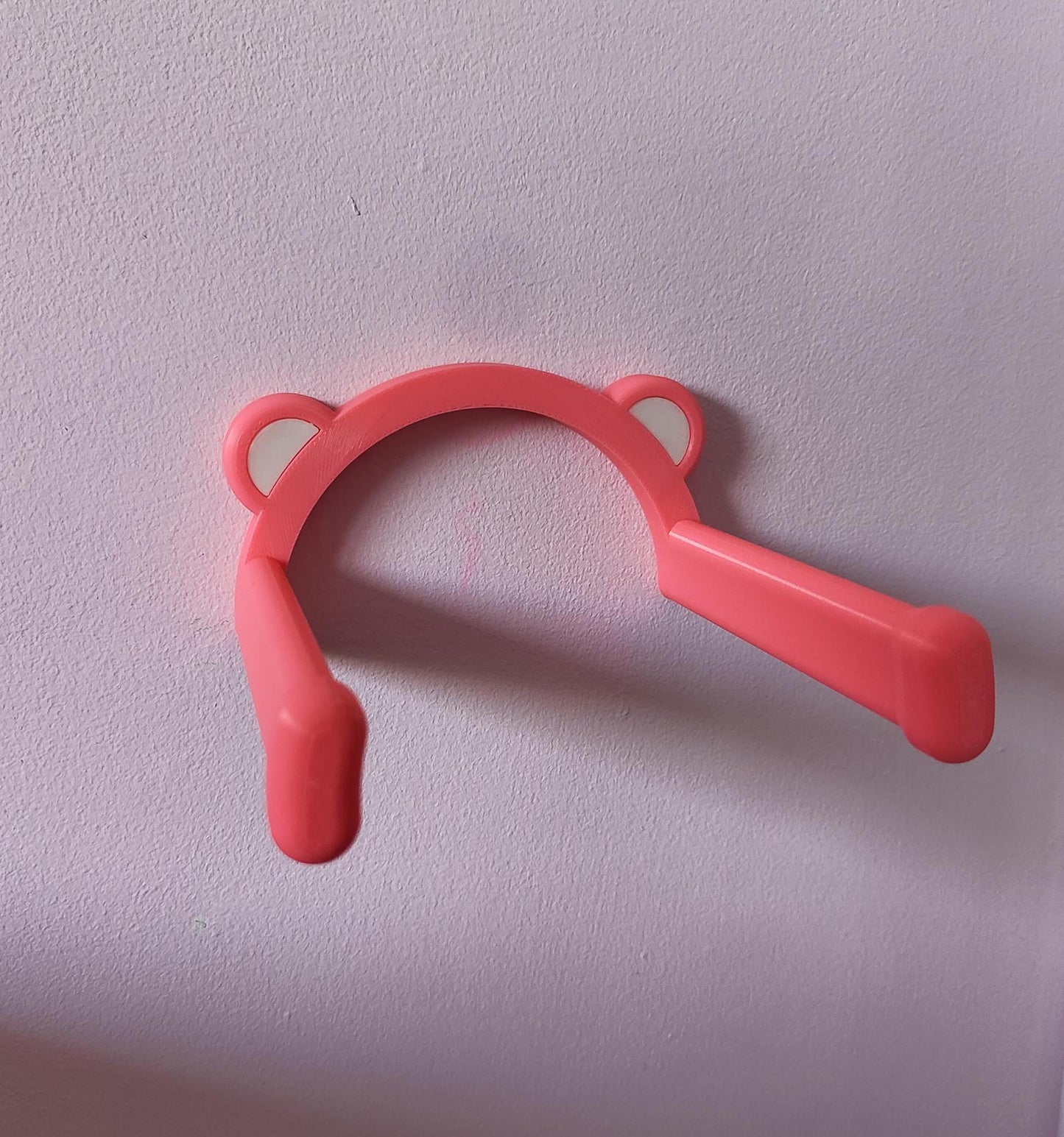 Adorable Wall-Mounted Hairband Holder with Cute Ears – Perfect for Kids’ Bedrooms