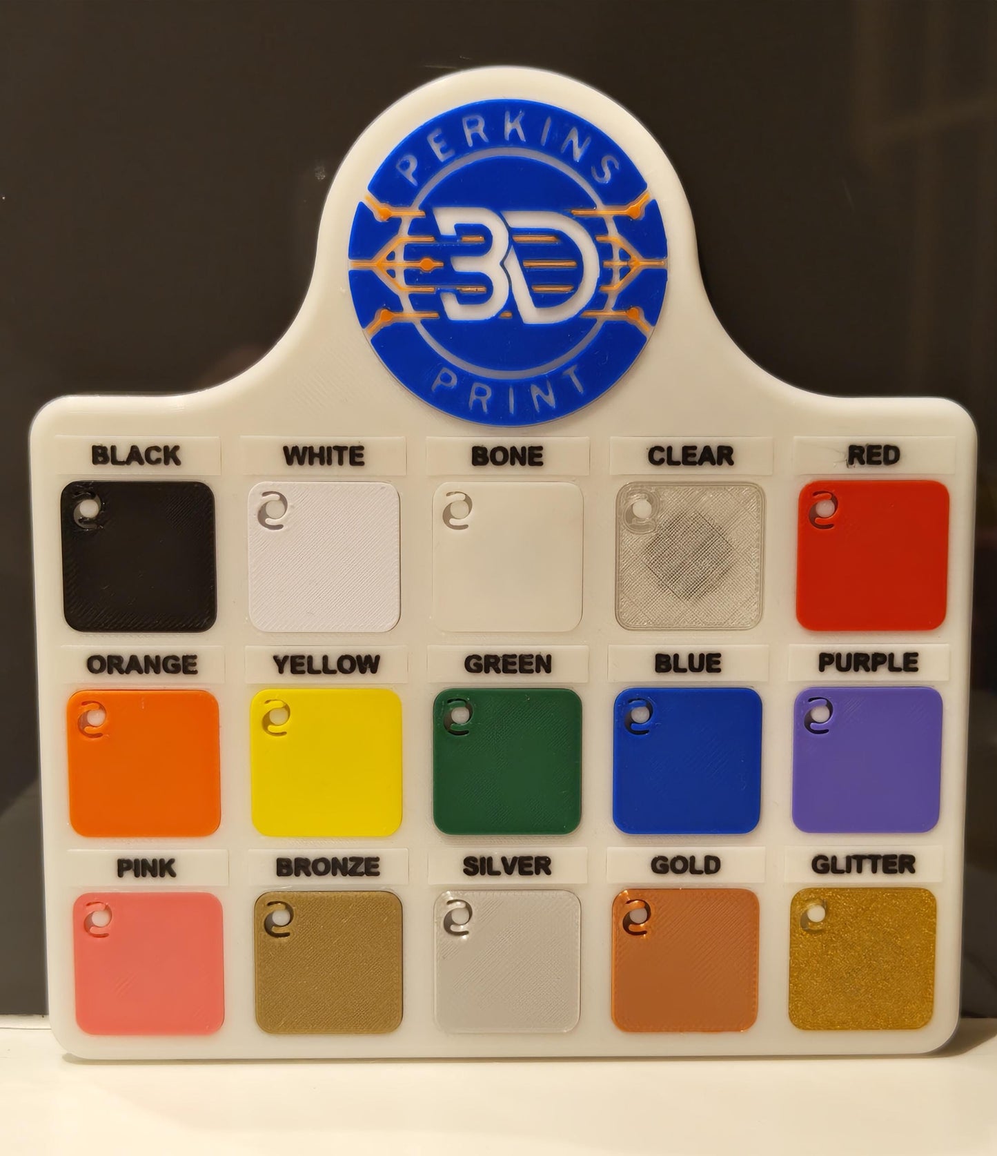 Personalized 3D Printed Drill Tray for Diamond Painting – Custom Two-Colour Design