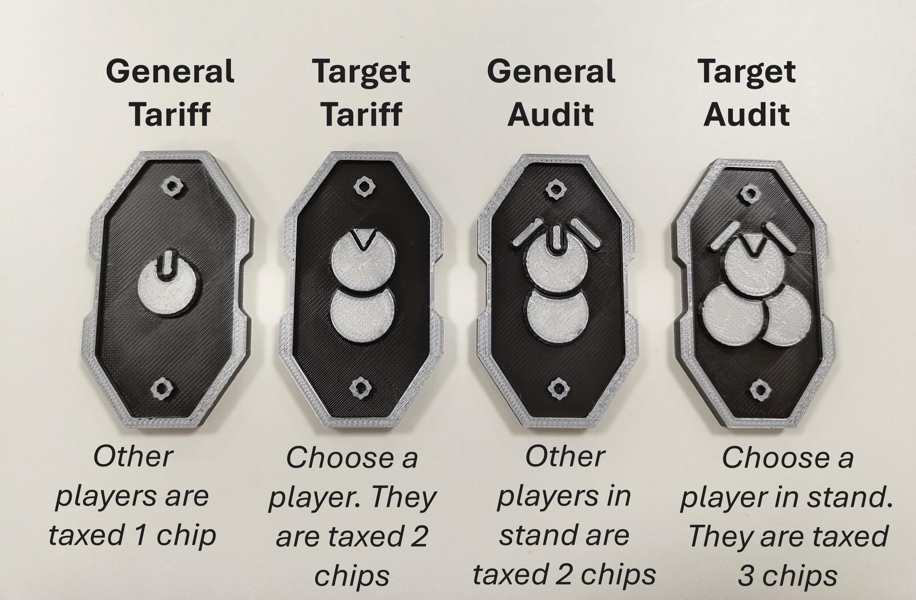 Kessel Sabacc Shift Tokens – Star Wars Outlaws Inspired (Set of 16)