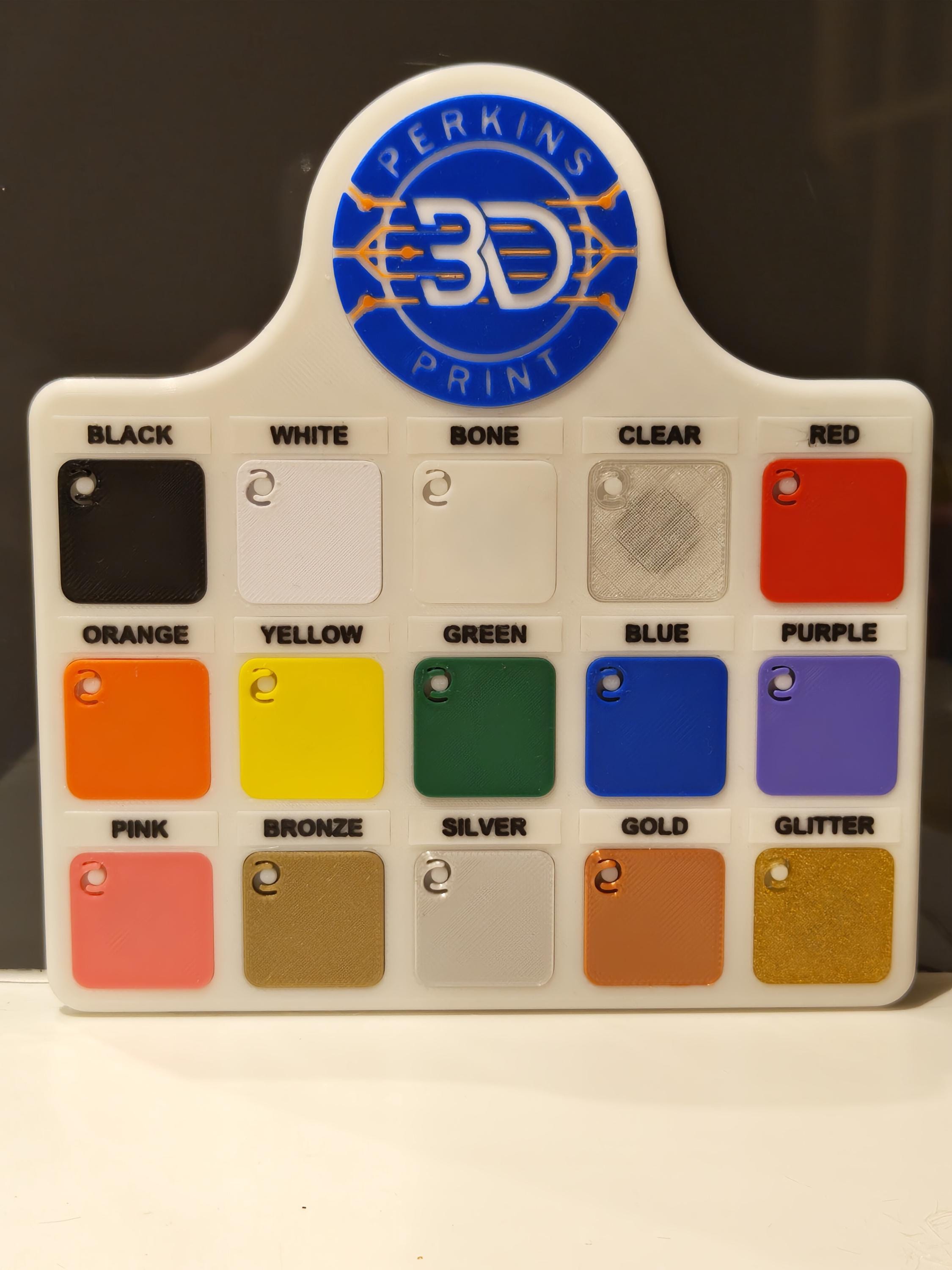 Personalized 3D Printed Name Keyring