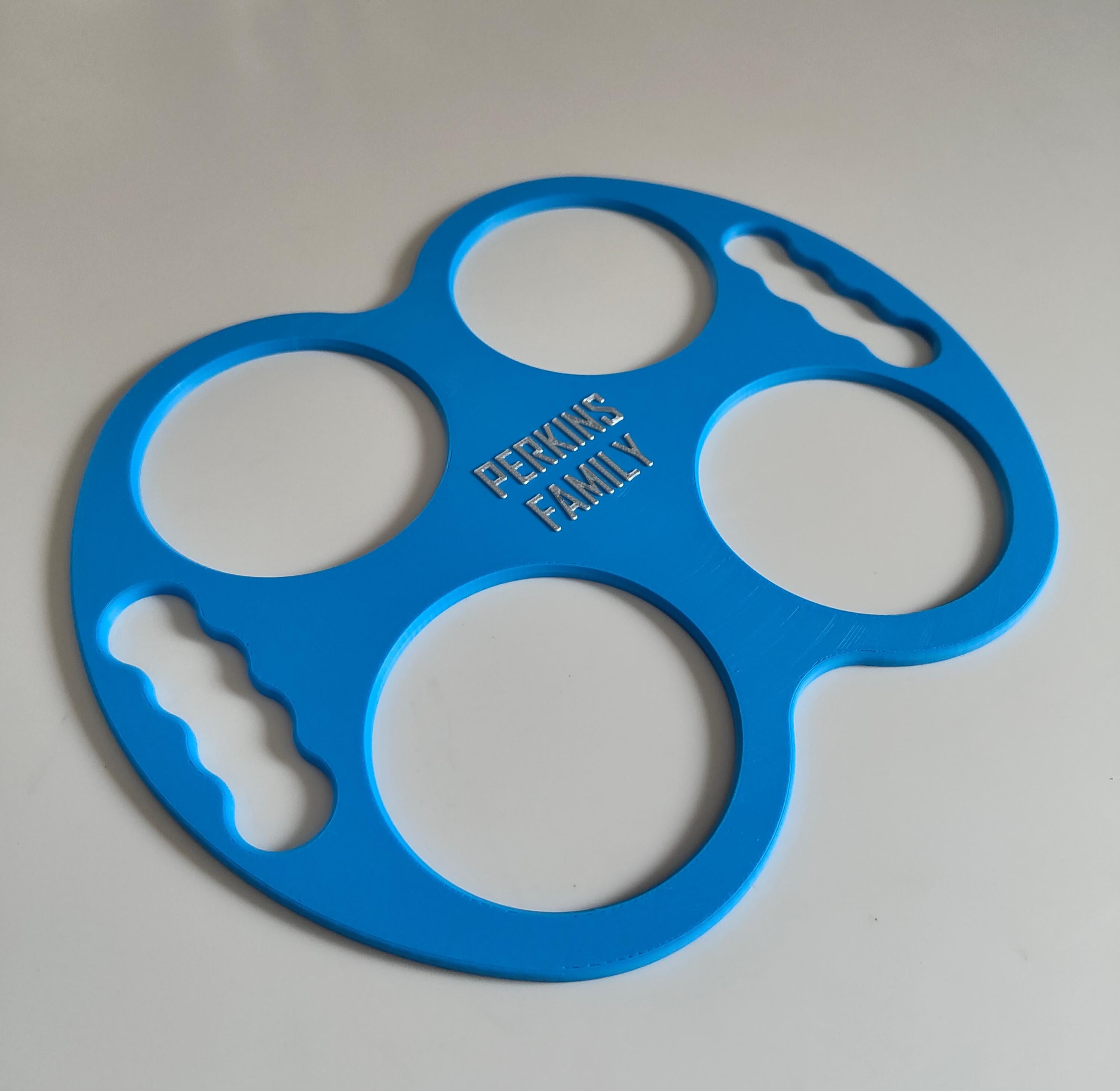 Personalised Holiday Drinks Tray