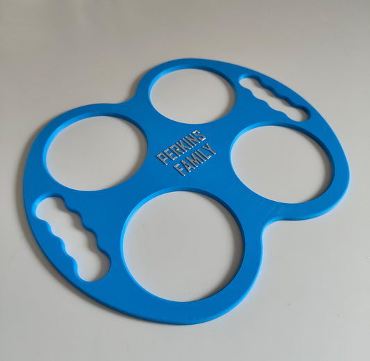 Personalised Holiday Drinks Tray